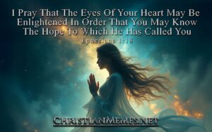 The Eyes Of Your Heart Ephesians 1 Verse 18