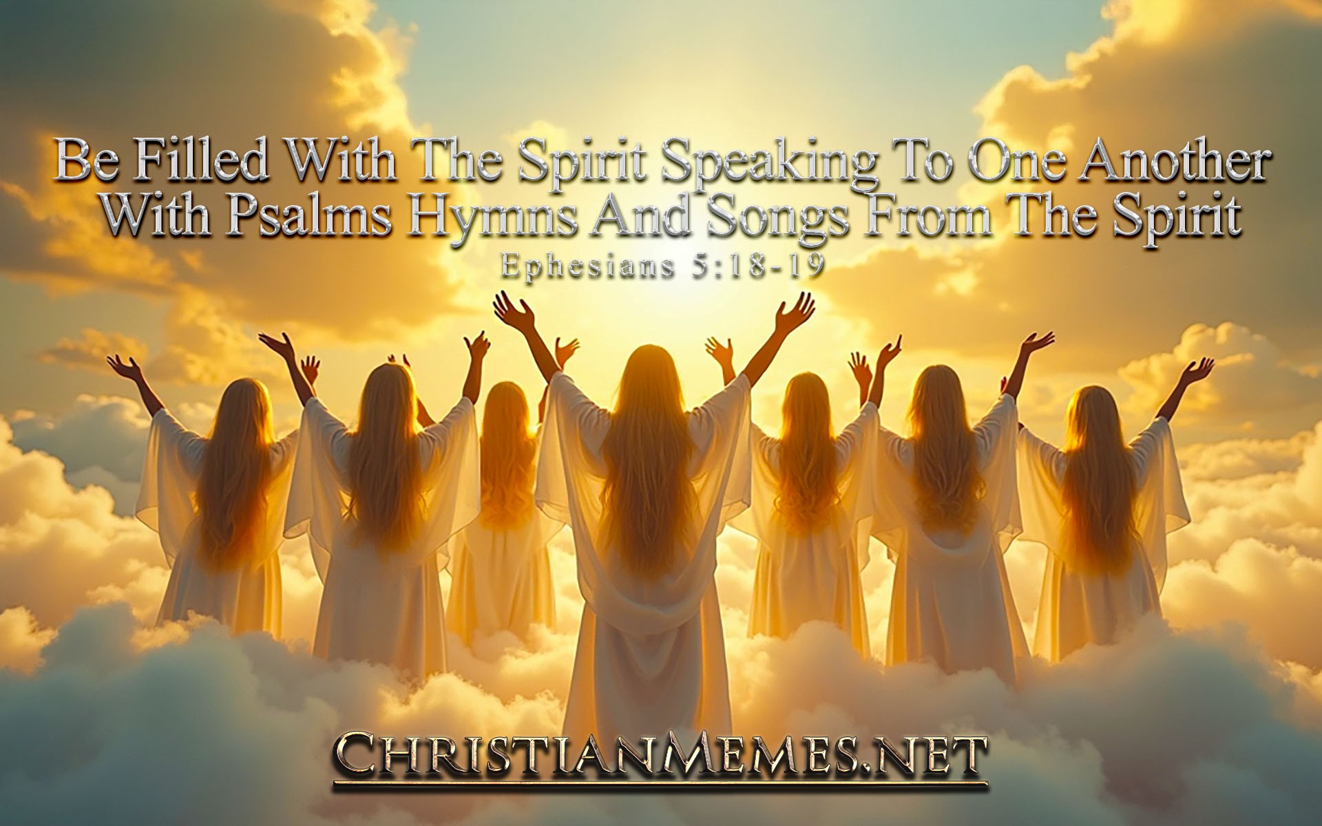 Be Filled Ephesians 5 Verses 18-19
