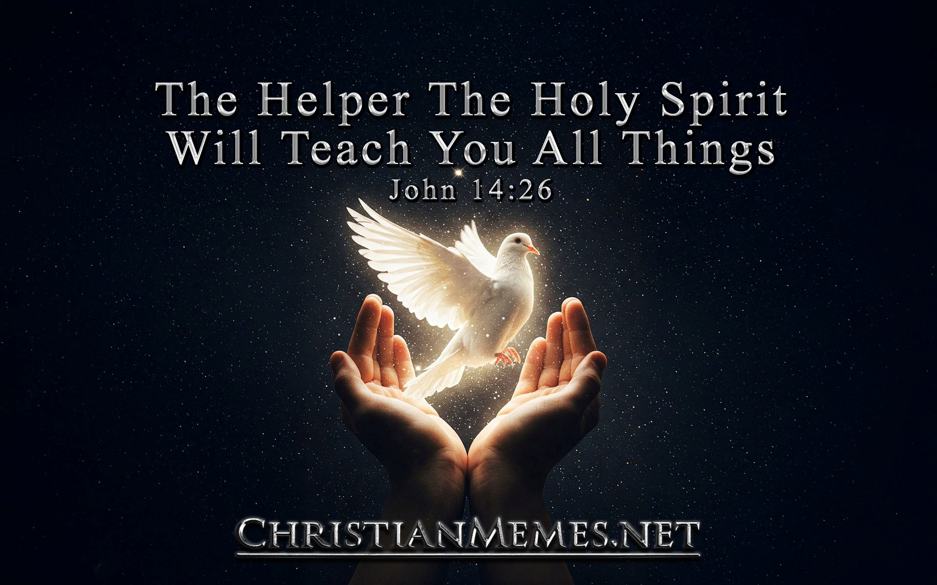 The Helper John 14 Verse 26
