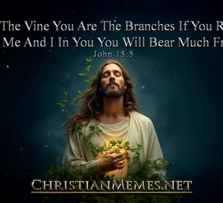 Jesus Is The Vine John 5 Verse 15