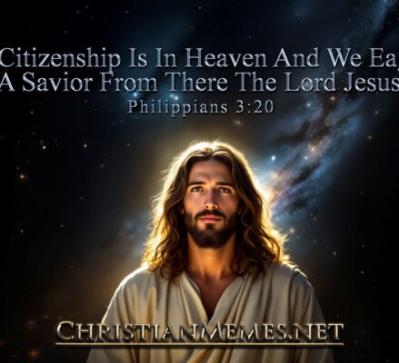 Savior From Heaven Philippians 3 Verse 20